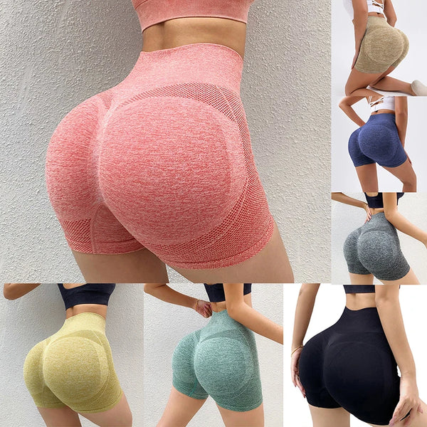 High Waist Fitness Shorts